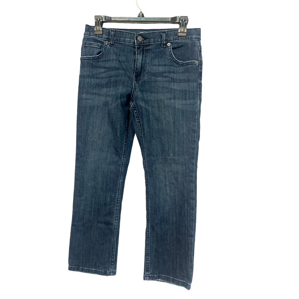 Wonder Nation Boys 10 Husky Jeans‎ Straight Leg Blue Denim